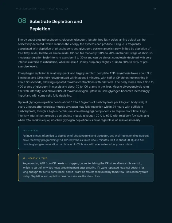 Sample study guide page 5, English edition